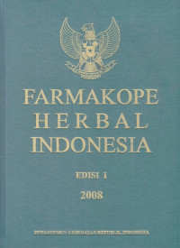 Image of Farmakope herbal Indonesia