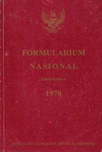 Image of Formularium nasional