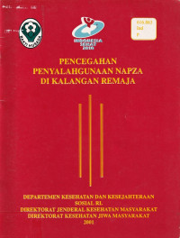 Image of Pencegahan penyalahgunaan napza di kalangan remaja