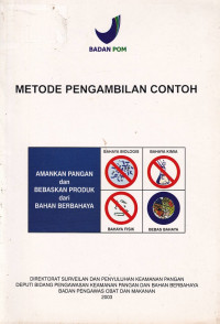 Image of Metode pengambilan contoh