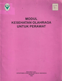 Image of Modul kesehatan olahraga untuk perawat
