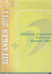 Image of Pedoman pengisian kuesioner rumah sakit