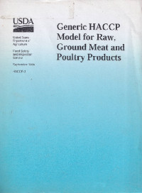 Image of Generic HACCP model for raw, ground meat and poultry products