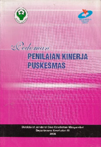 Image of Pedoman penilaian kinerja Puskesmas