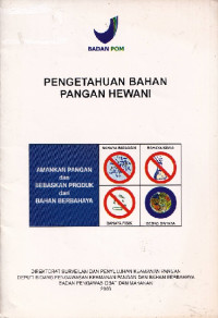 Image of Pengetahuan bahan pangan hewani