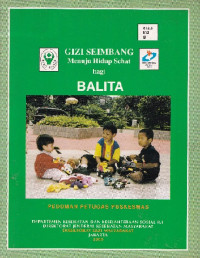 Image of Gizi seimbang menuju hidup sehat bagi balita