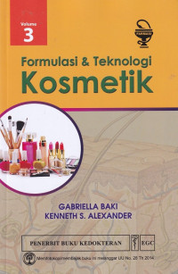 Image of Formulasi teknologi kosmetik (volume 3)
