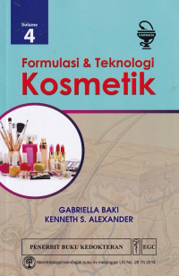 Image of Formulasi teknologi kosmetik (volume 4)