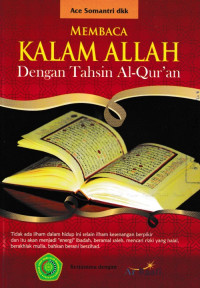 Image of Membaca kalam allah dengan tahsin al-quran